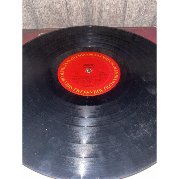 JOURNEY INFINITY 12" LP VG+ VINYL RECORD COLUMBIA 1978 WHEEL IN THE SKY - Picture 3 of 3